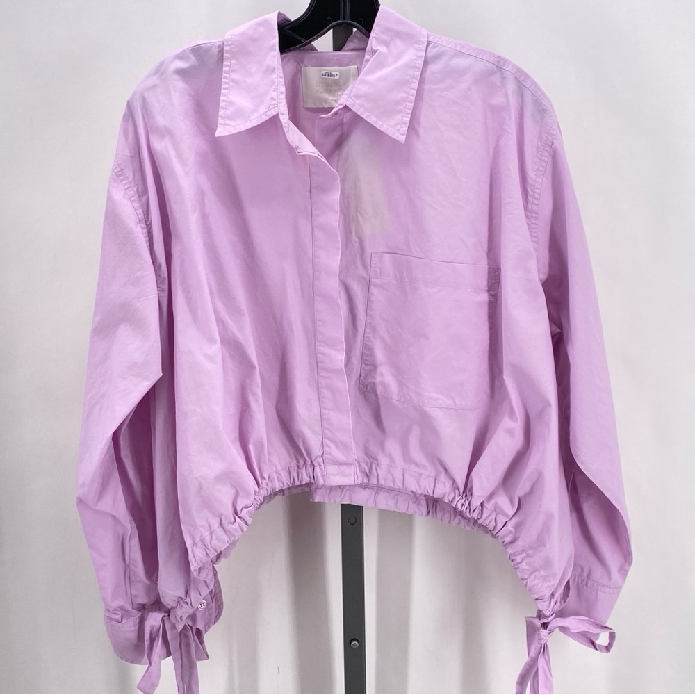 Citizens Of Humanity Lavender Button Down Shirt